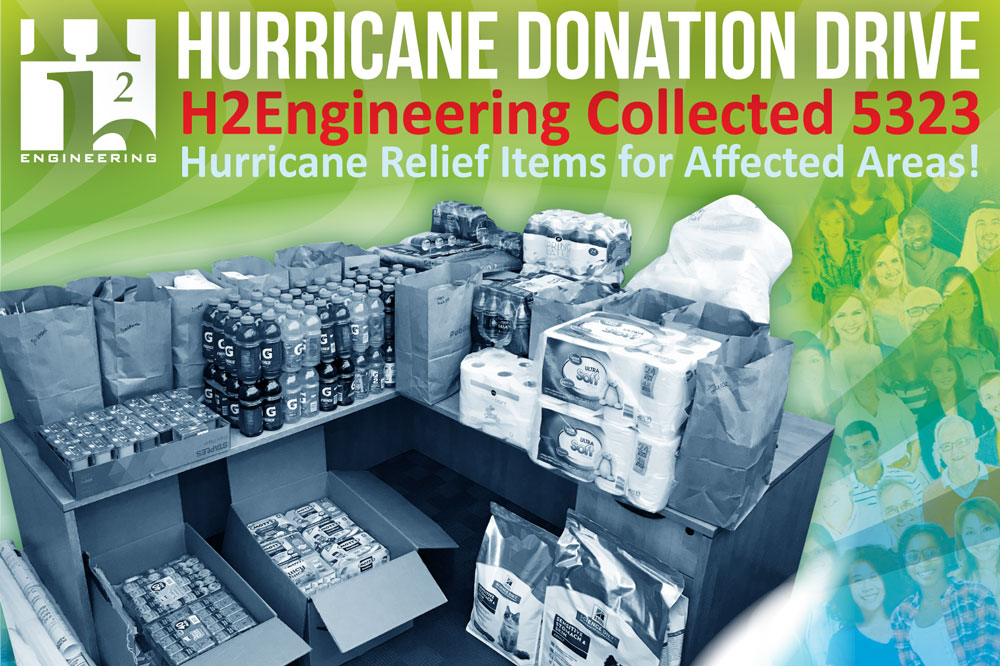 H2E Hurricane Donation Drive