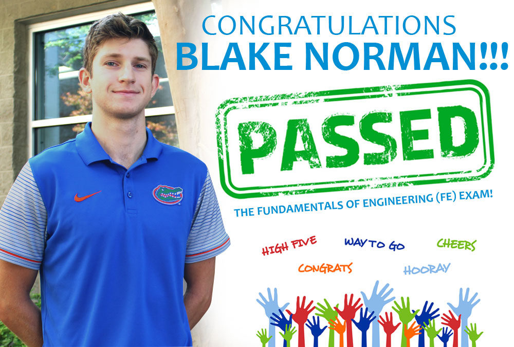 Celebrating Blake Norman!